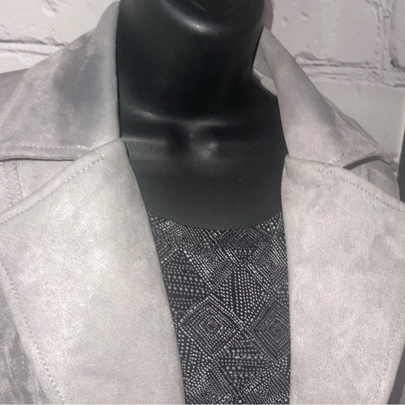 Philosophy faux suede leather jacket small - Picture 3 of 7